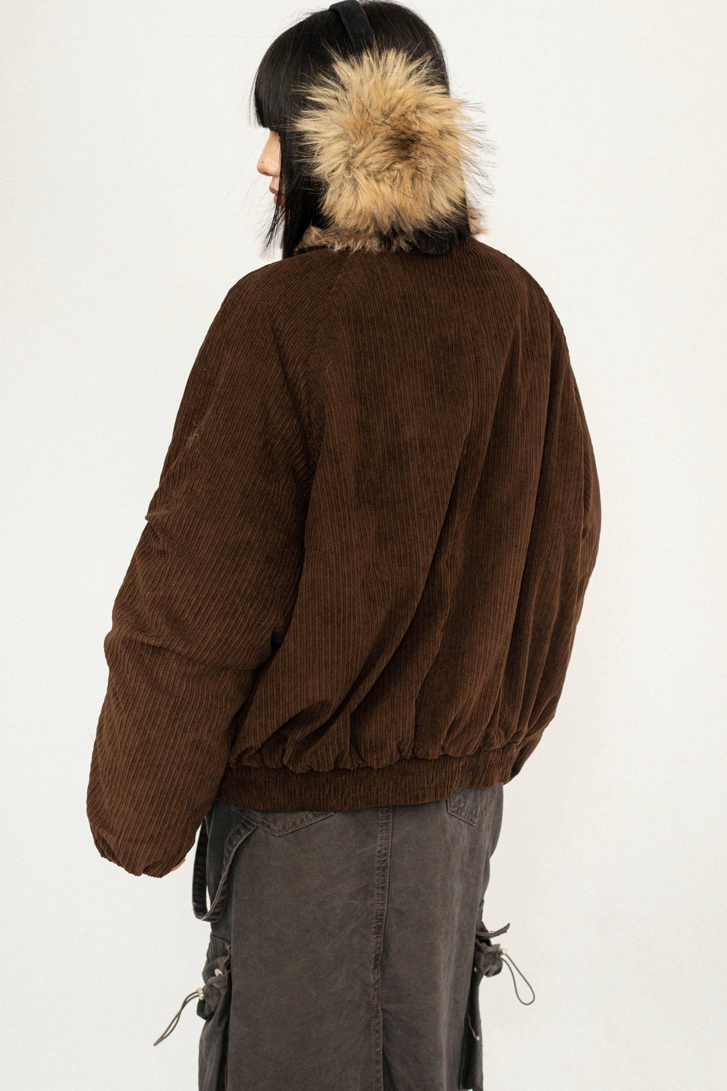 Retro Mountain Hooded Jacket