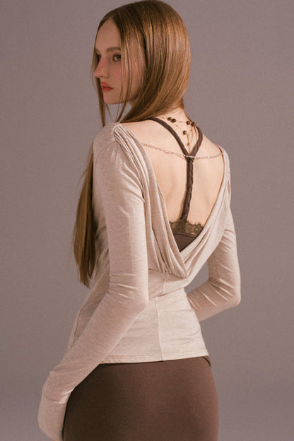 Spice V-neck Maxi Skirt Top Set-Up