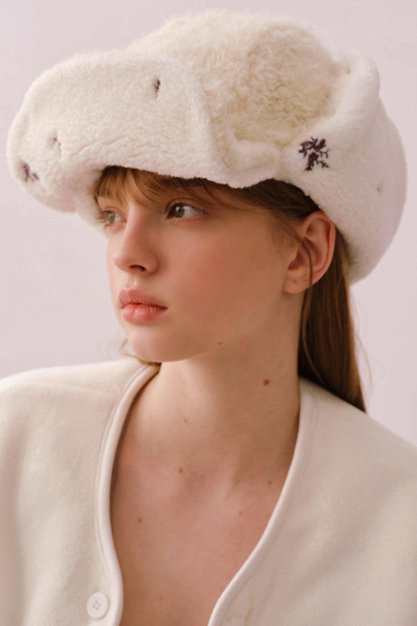 Reversible Plush Lei Feng Hat