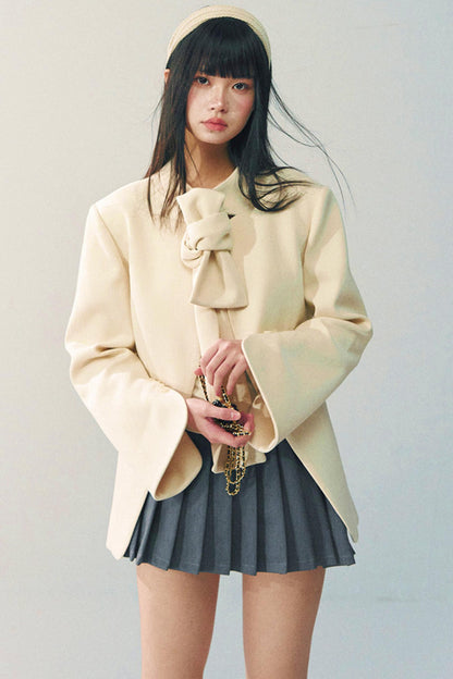 텐셀 울 보타이 블레이저