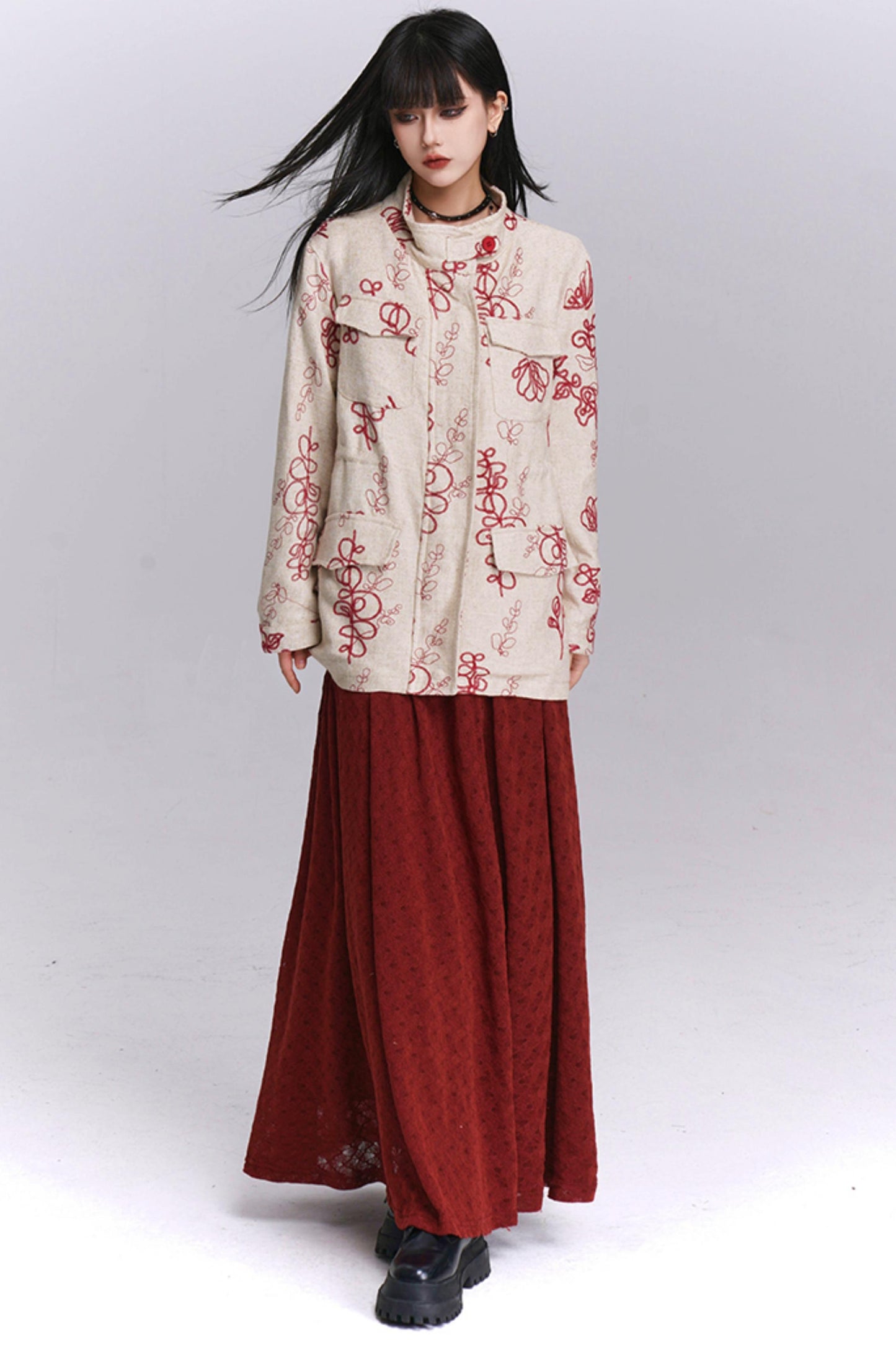 Temperament Linen Trench Coat