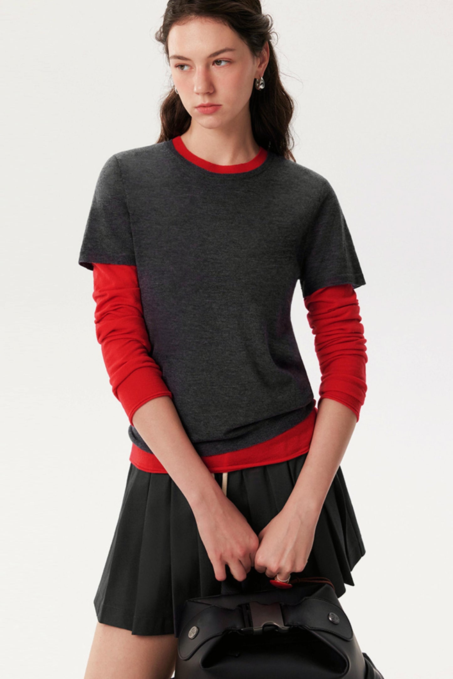 Sheep Wool Long-Sleeved T-Shirt