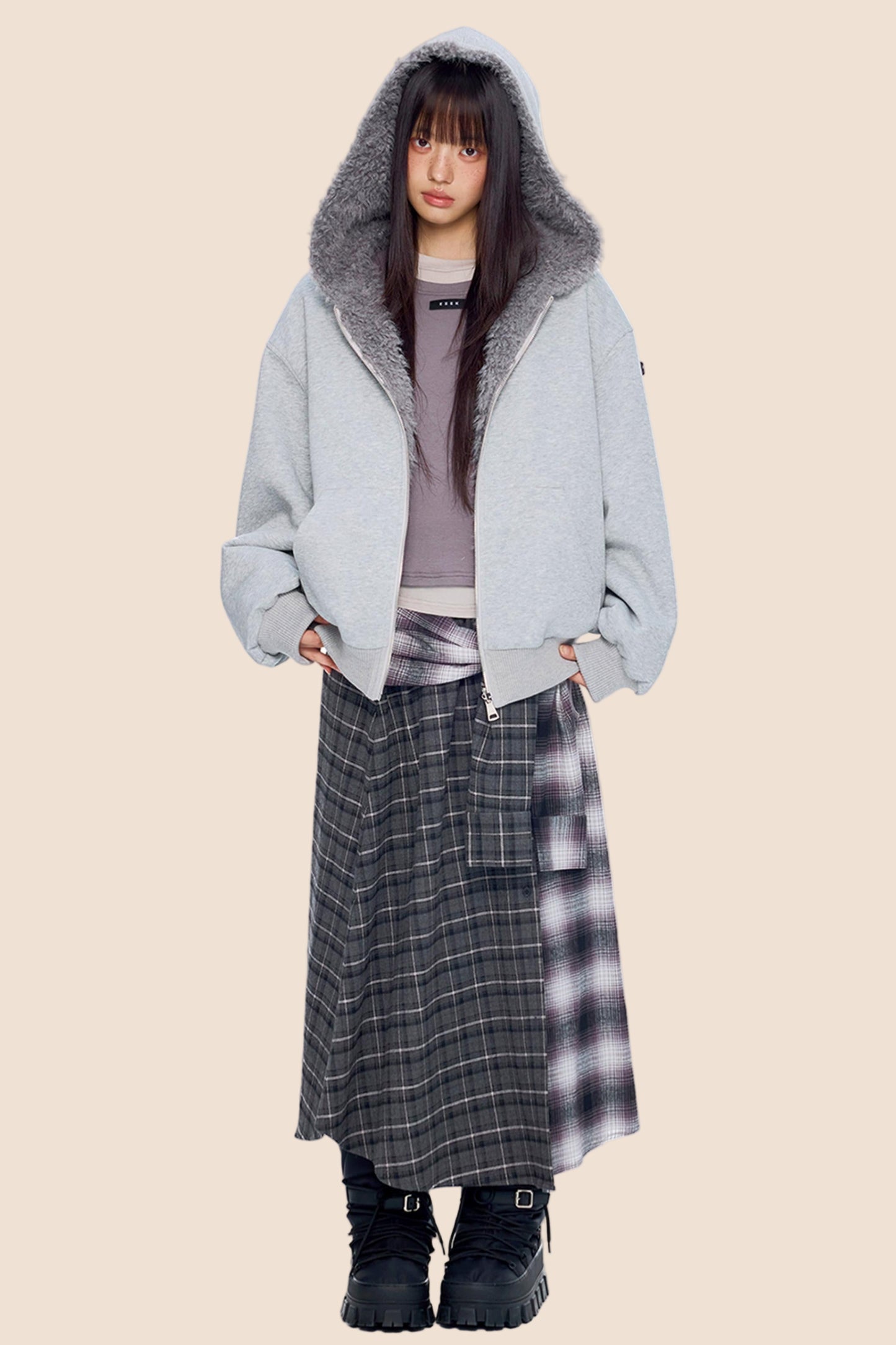 Reversible Faux Shearling Jacket