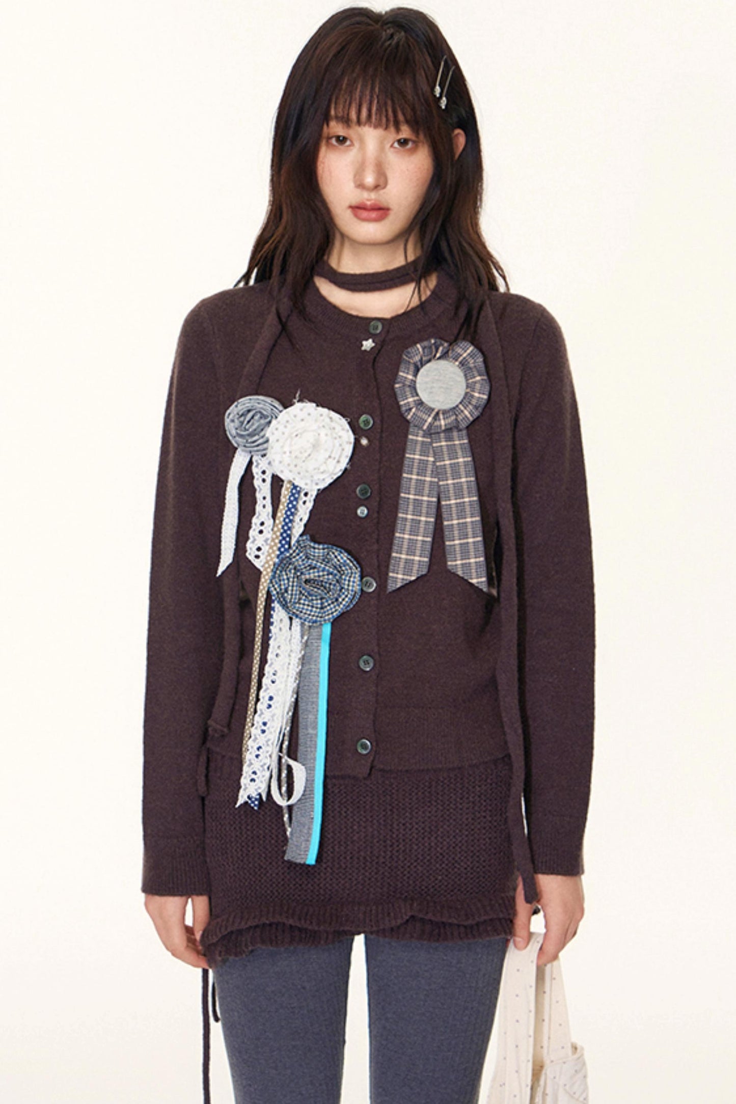 Autumn Lace-Up Short Skirt