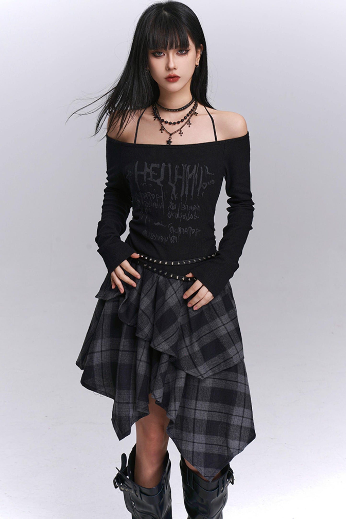 Hot Girl Off-Shoulder Party Dress