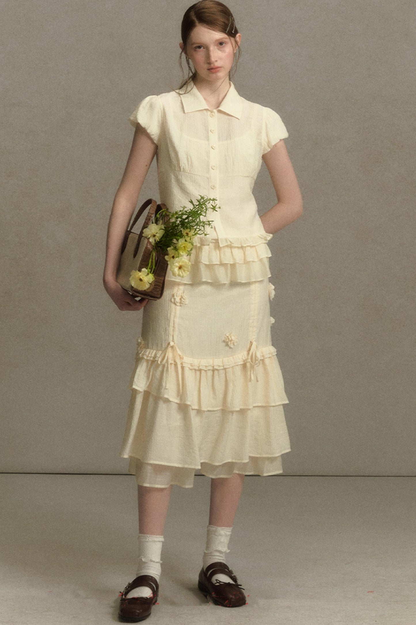 Ruffled Summer Shirt