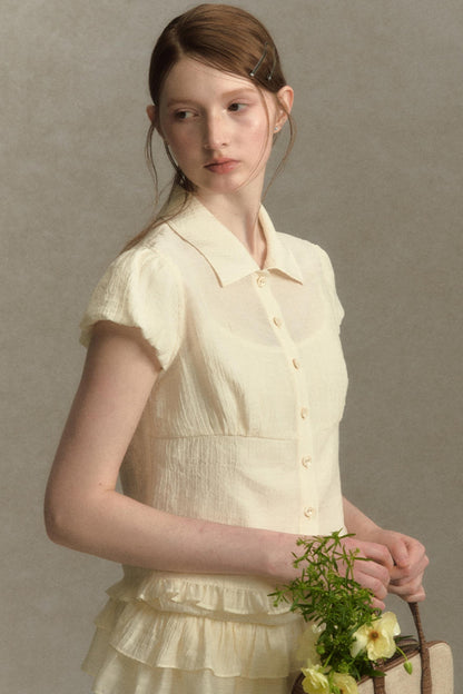 Ruffled Summer Shirt