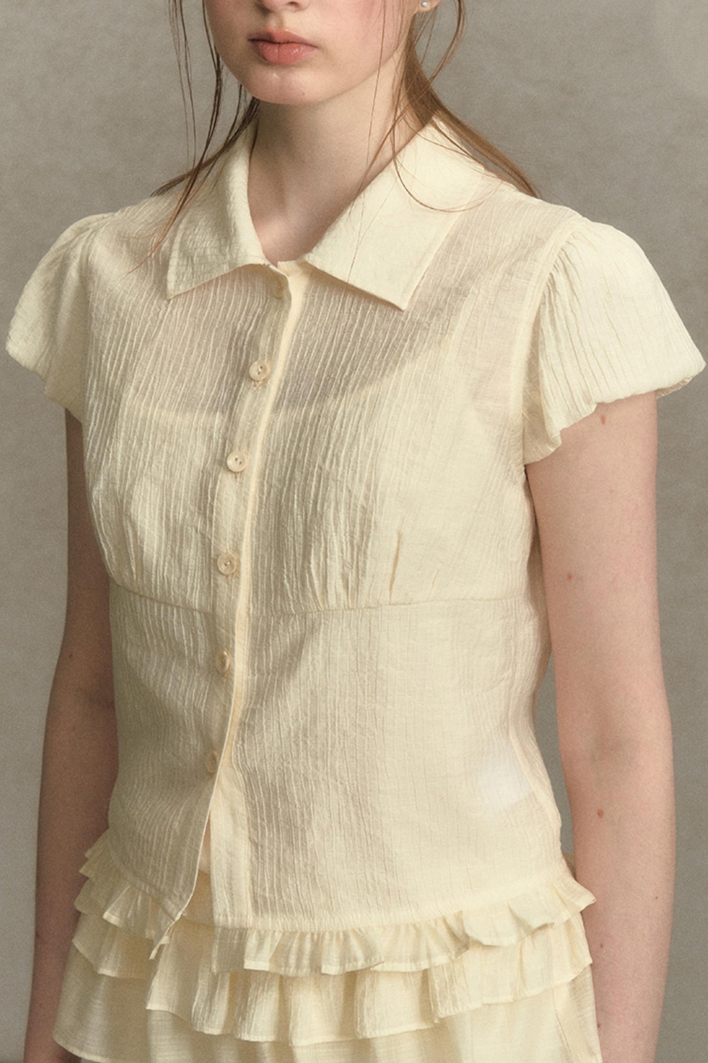Ruffled Summer Shirt