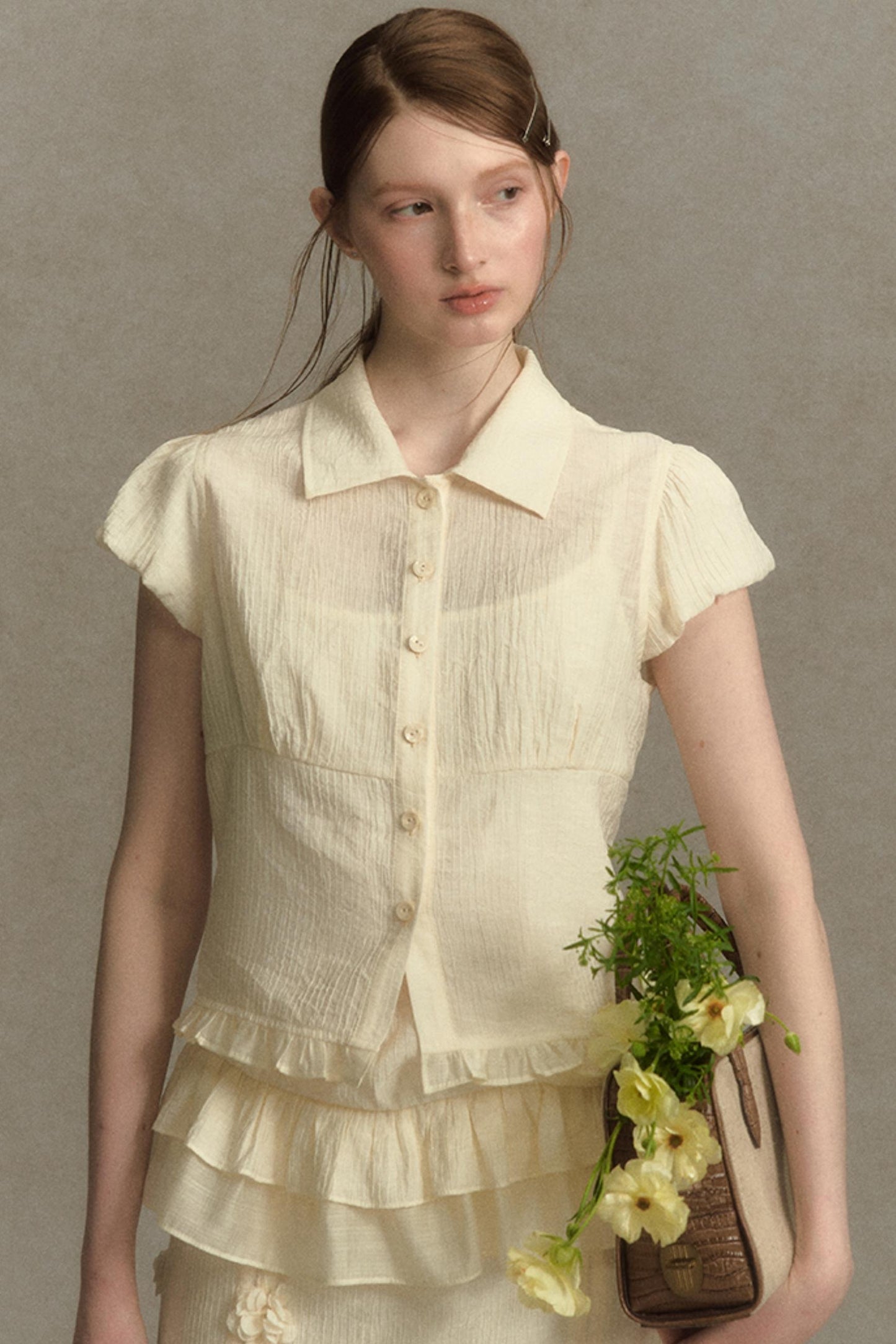 Ruffled Summer Shirt