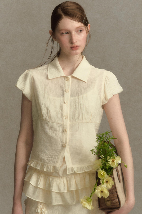 Ruffled Summer Shirt