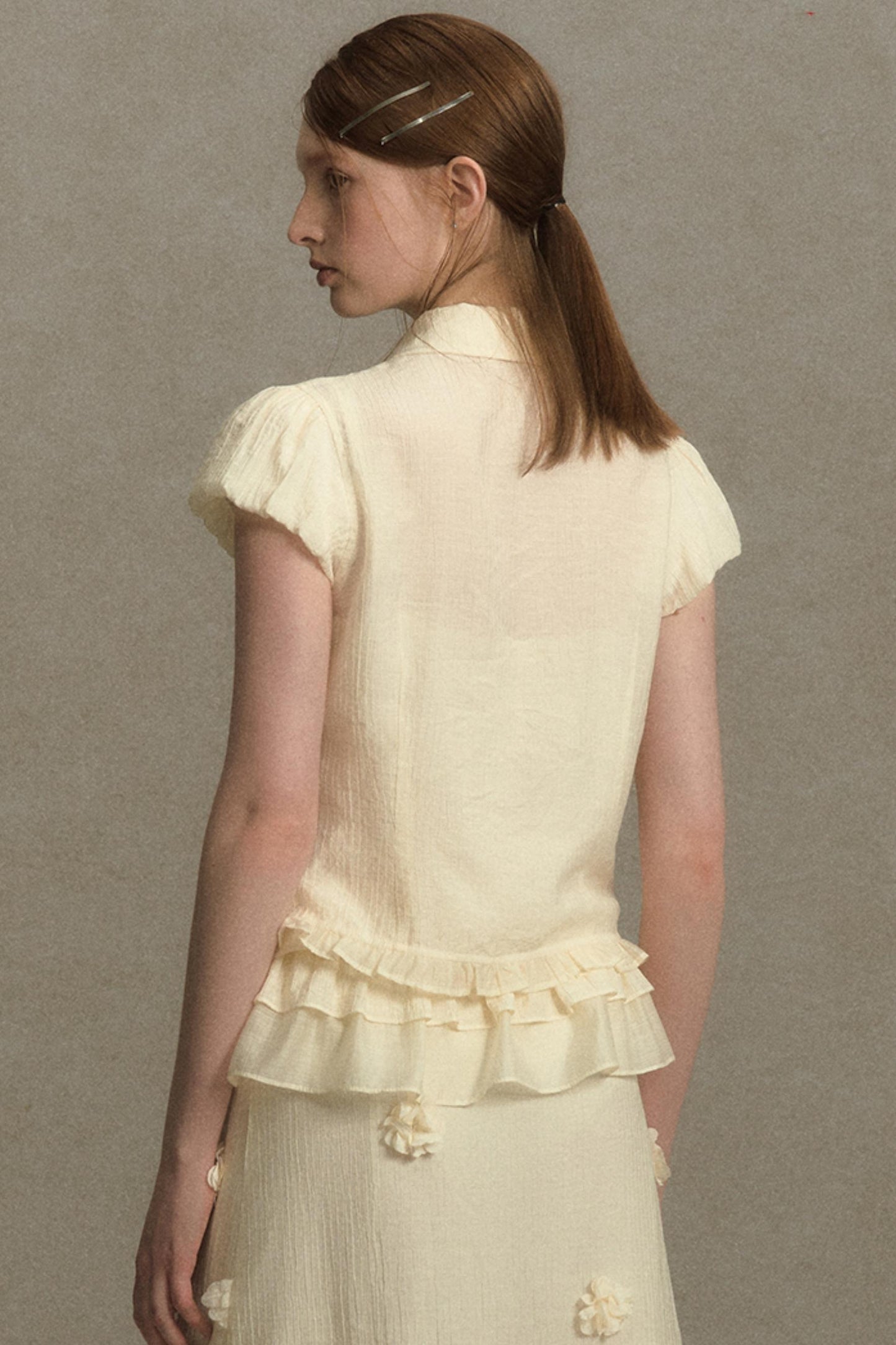 Ruffled Summer Shirt