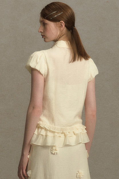 Ruffled Summer Shirt