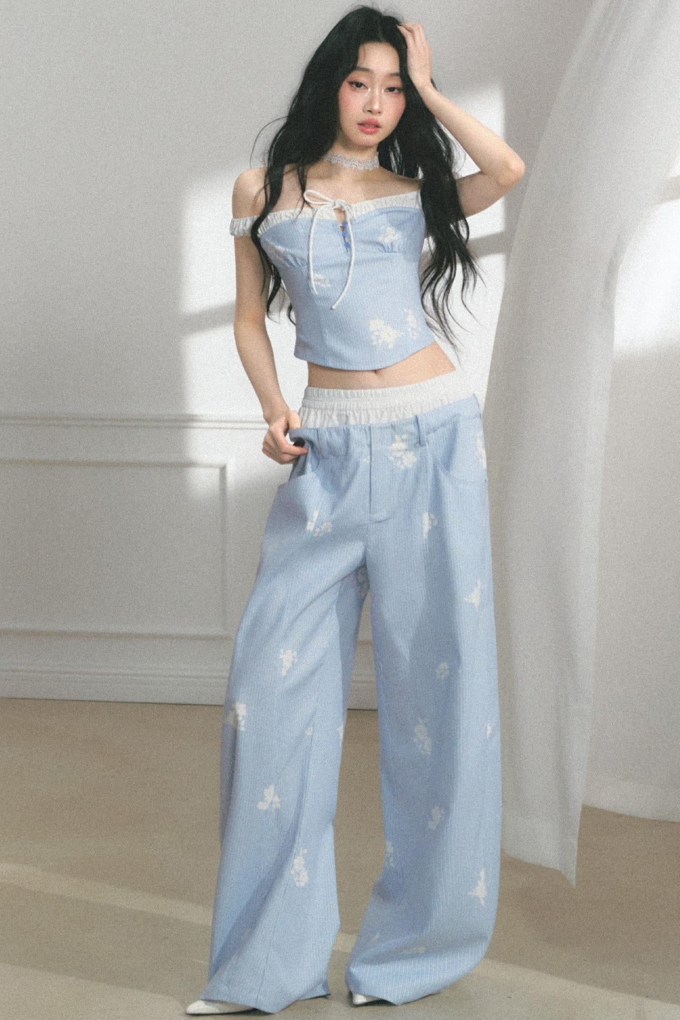 Bloom Camisole & Pants Set-Up