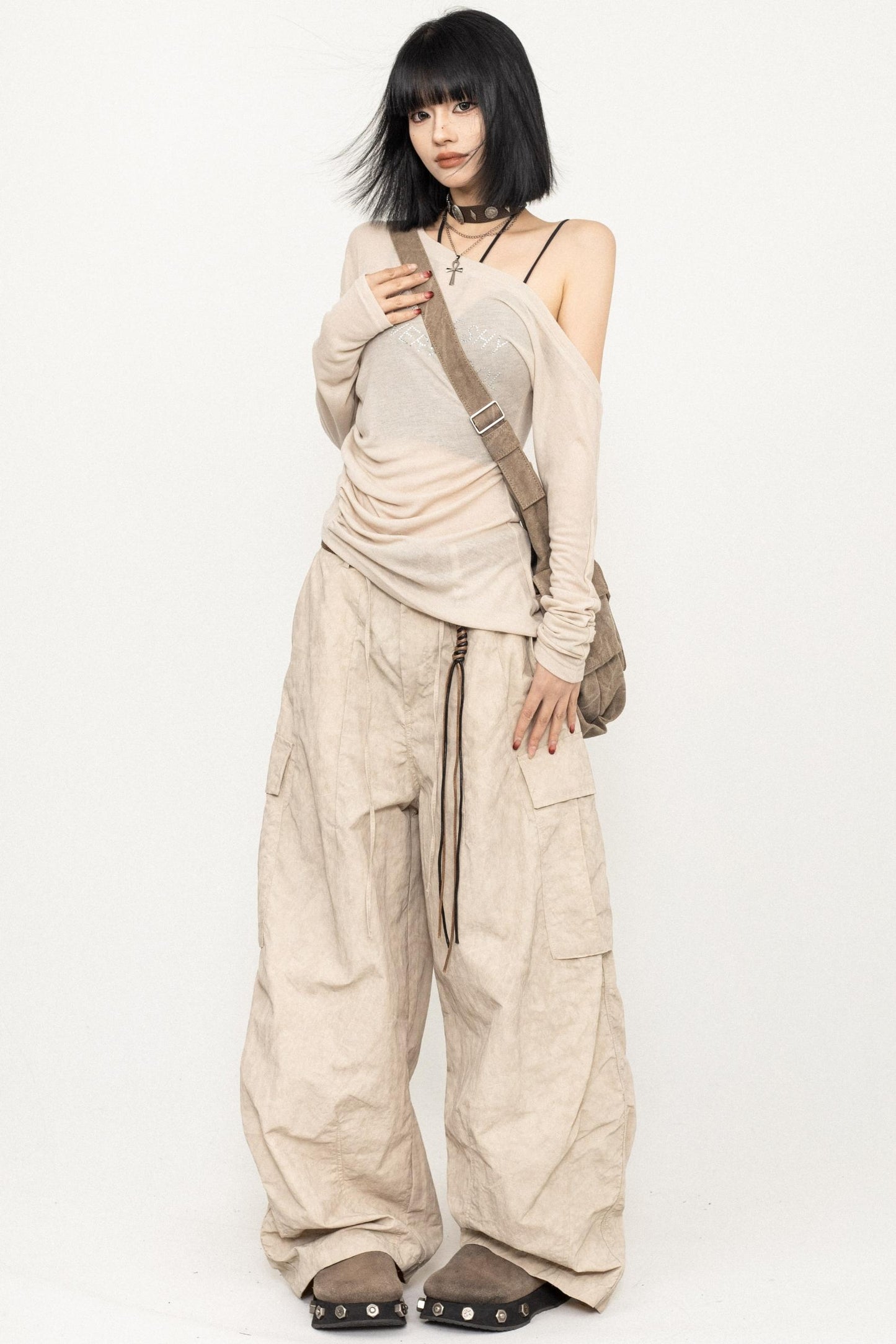 Slim Fit Black Off-Shoulder Blouse