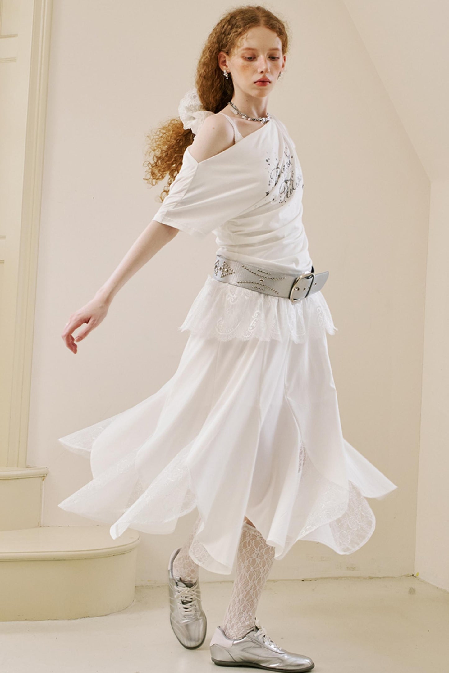 Summer Lace Fishtail Skirt