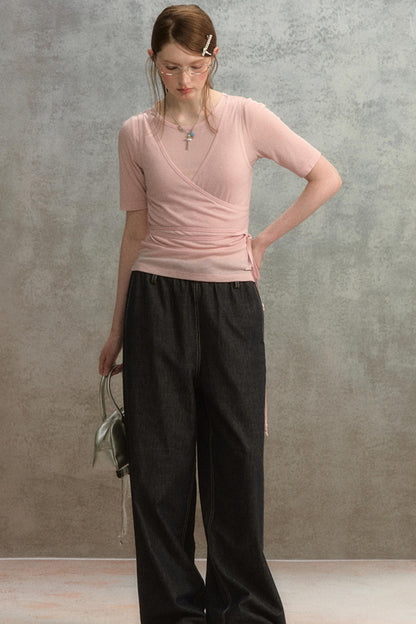 Niche V-Neck Slimming Tee