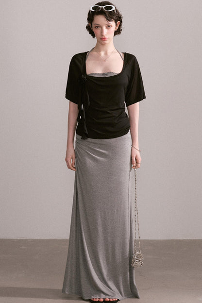 Summer Chic Two-Piece Halter Set-Up