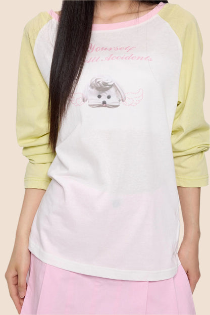 Color Block Sun Protection Smock Top