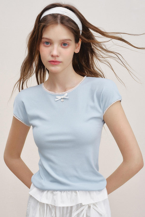 Blokette Floral Lace T-Shirt