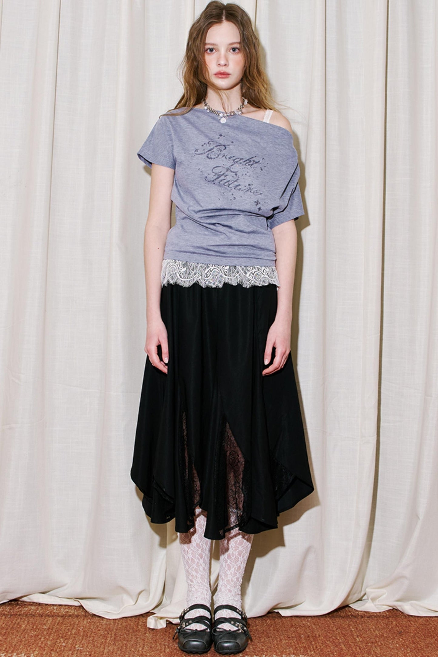 Summer Lace Fishtail Skirt