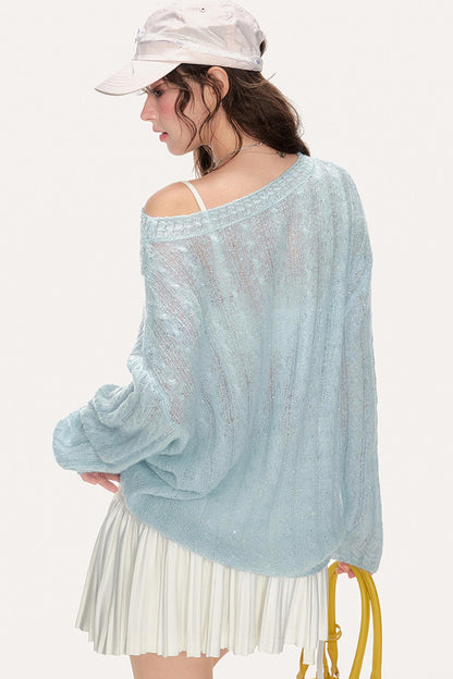Sweet Lazy Thin Sweater