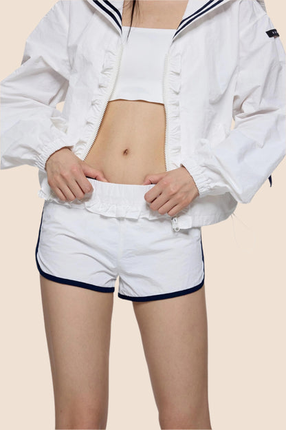 Ruffle Collar Sunscreen Set-Up