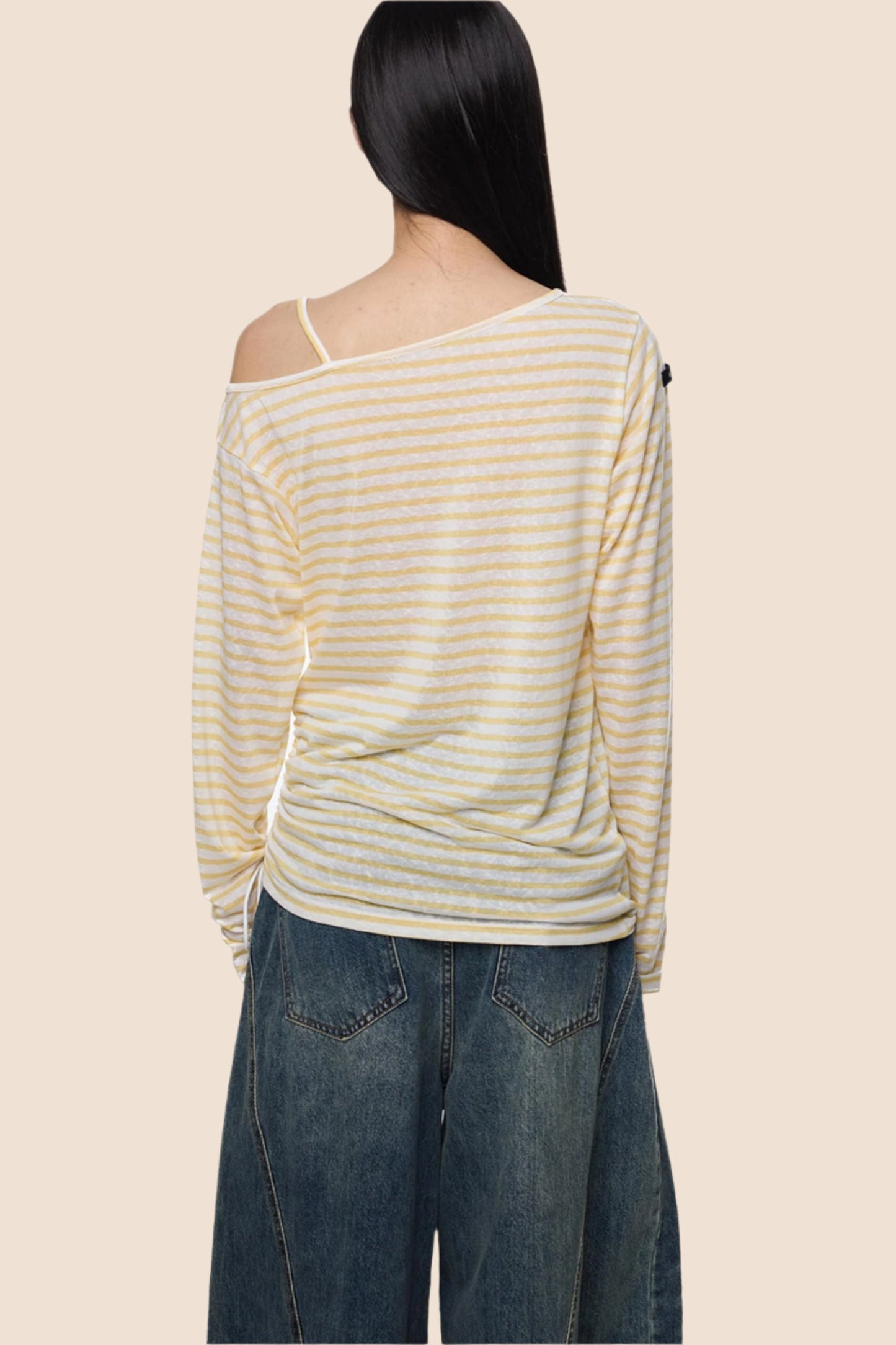 Slant Shoulder Sunscreen Tee