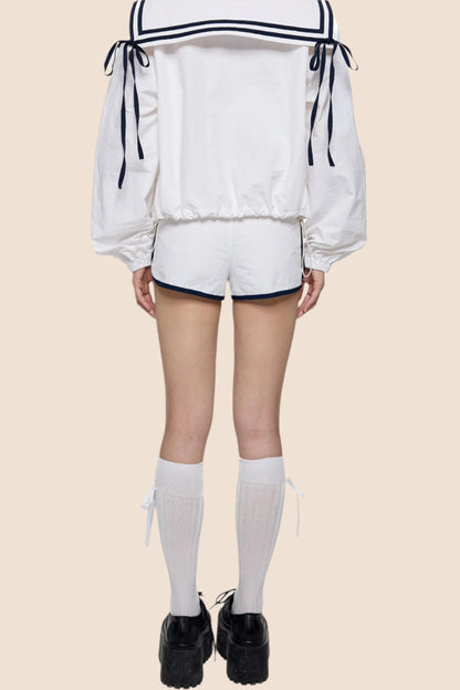 Ruffle Collar Sunscreen Set-Up