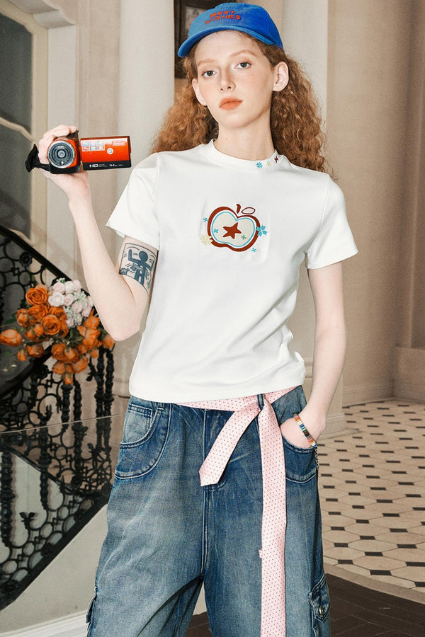 Vintage Pink Town Tee