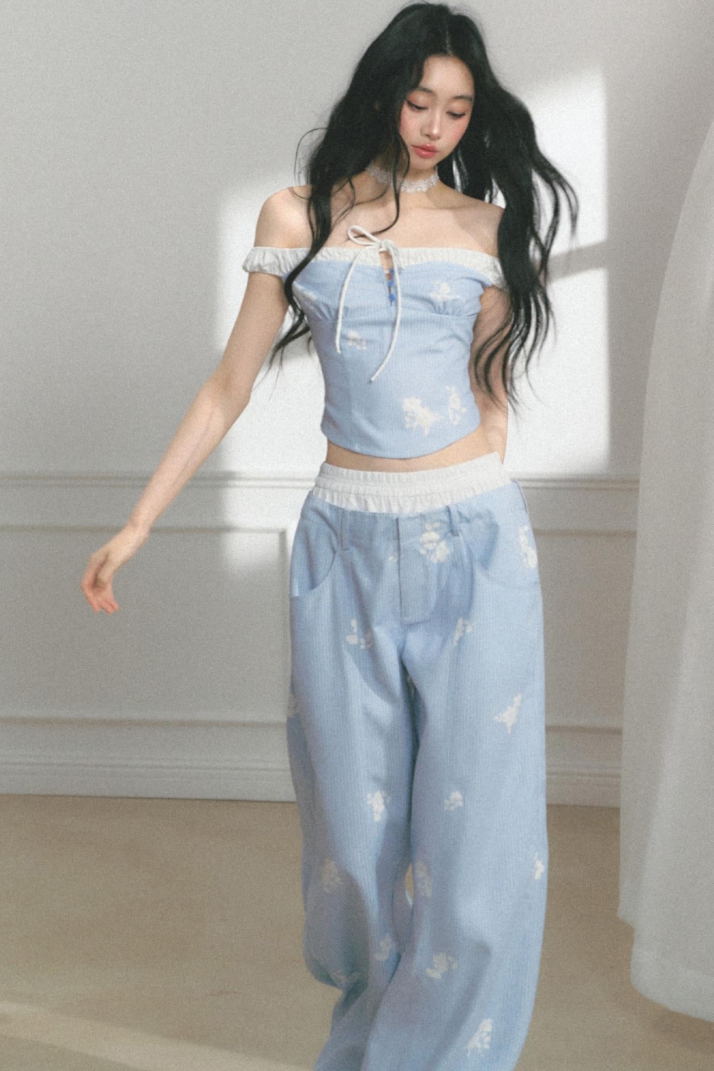 Bloom Camisole & Pants Set-Up
