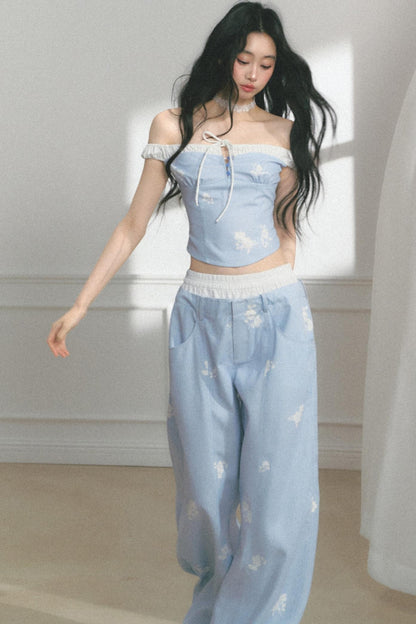 Bloom Camisole & Pants Set-Up