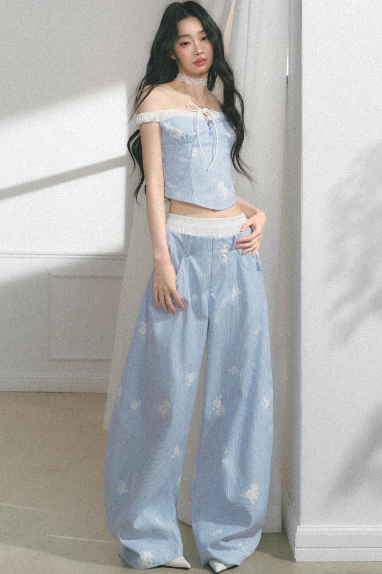 Bloom Camisole & Pants Set-Up