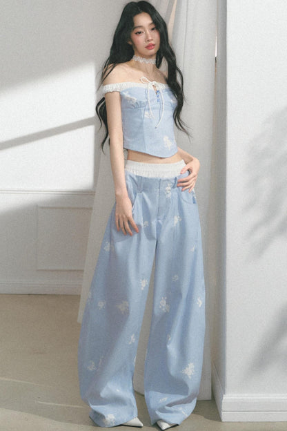 Bloom Camisole & Pants Set-Up