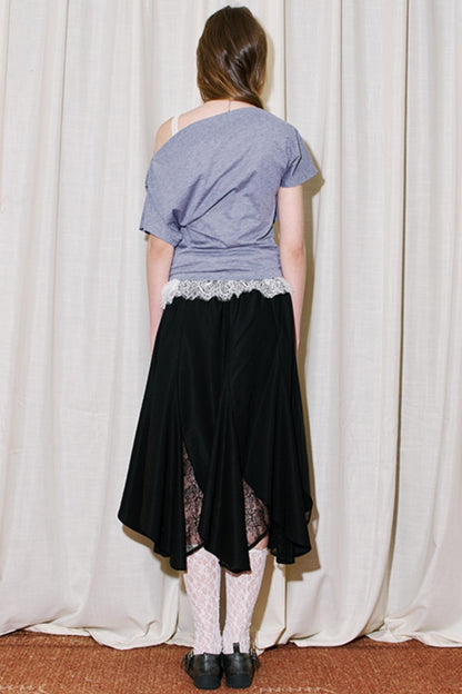 Summer Lace Fishtail Skirt