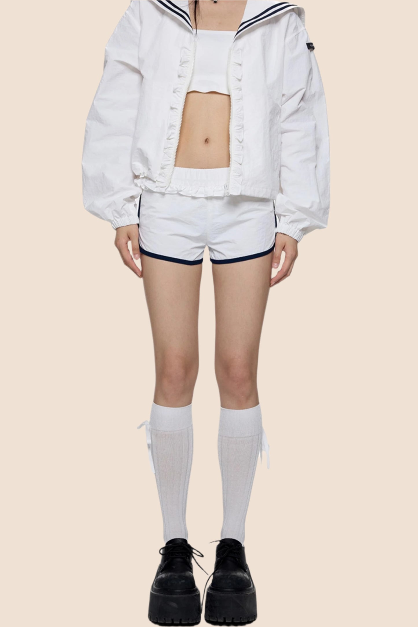 Ruffle Collar Sunscreen Set-Up