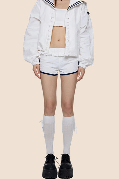 Ruffle Collar Sunscreen Set-Up