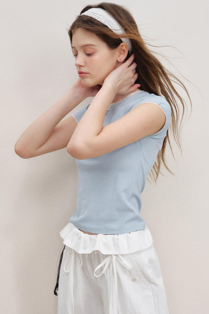 Blokette Floral Lace T-Shirt