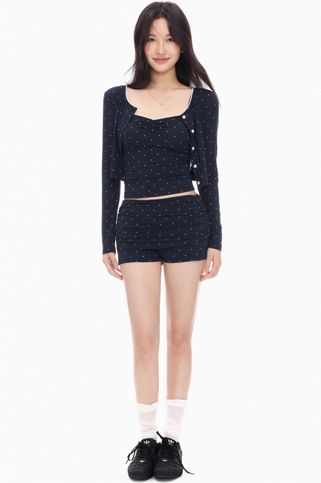 Lace Camisole & Shorts Set-Up