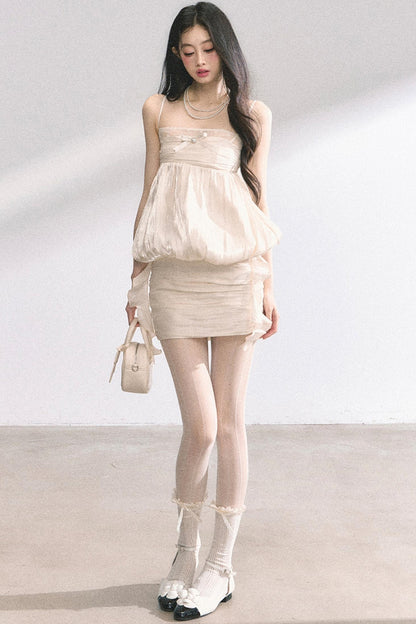 Elegant Summer Wrap Skirt Set-Up