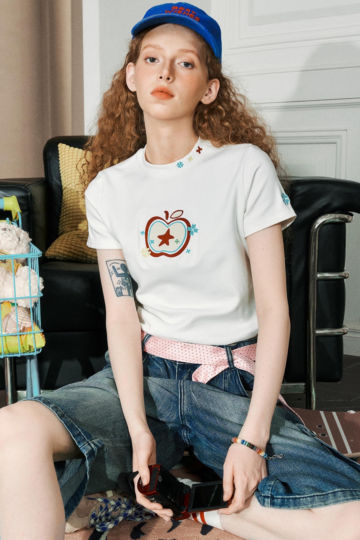 Vintage Pink Town Tee