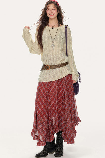 Sweet Lazy Thin Sweater