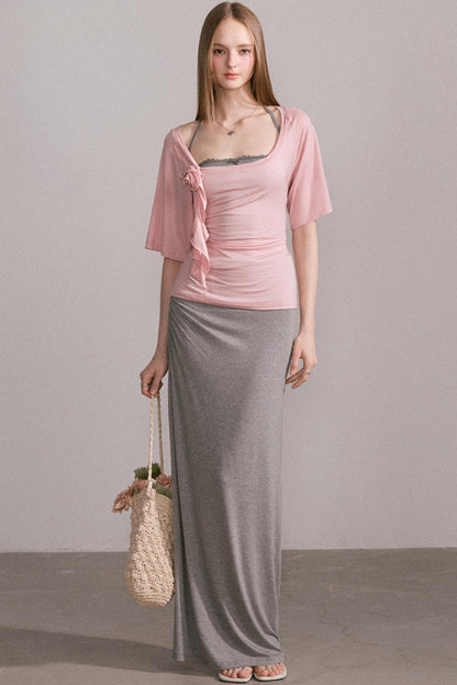 Summer Chic Two-Piece Halter Set-Up