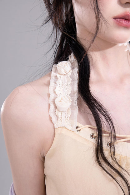 Romantic Purple A-Line Dress