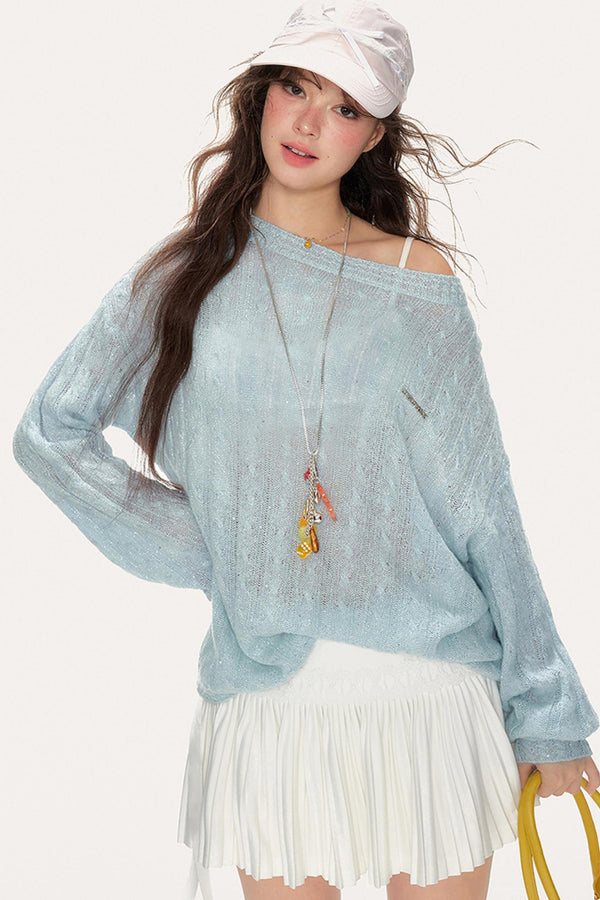 Sweet Lazy Thin Sweater