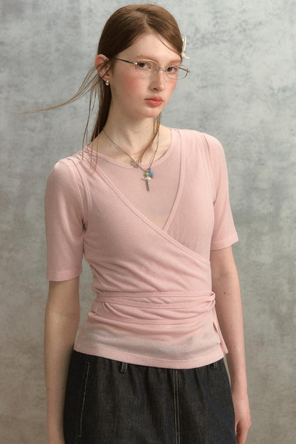 Niche V-Neck Slimming Tee