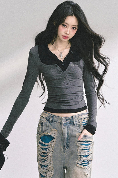 Obsidian Equation Two-Piece T-shirt