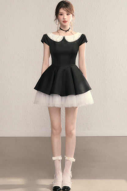 Blue Madeleine A-Line Princess Dress