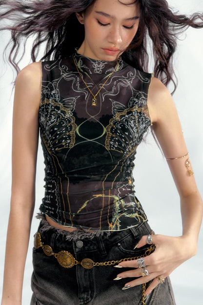 Ocean Shell Tank Top