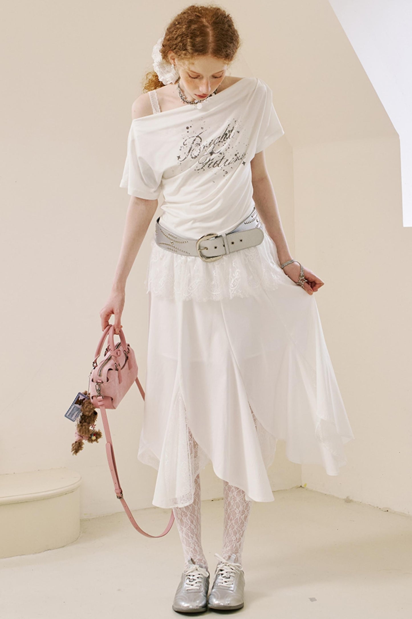 Summer Lace Fishtail Skirt