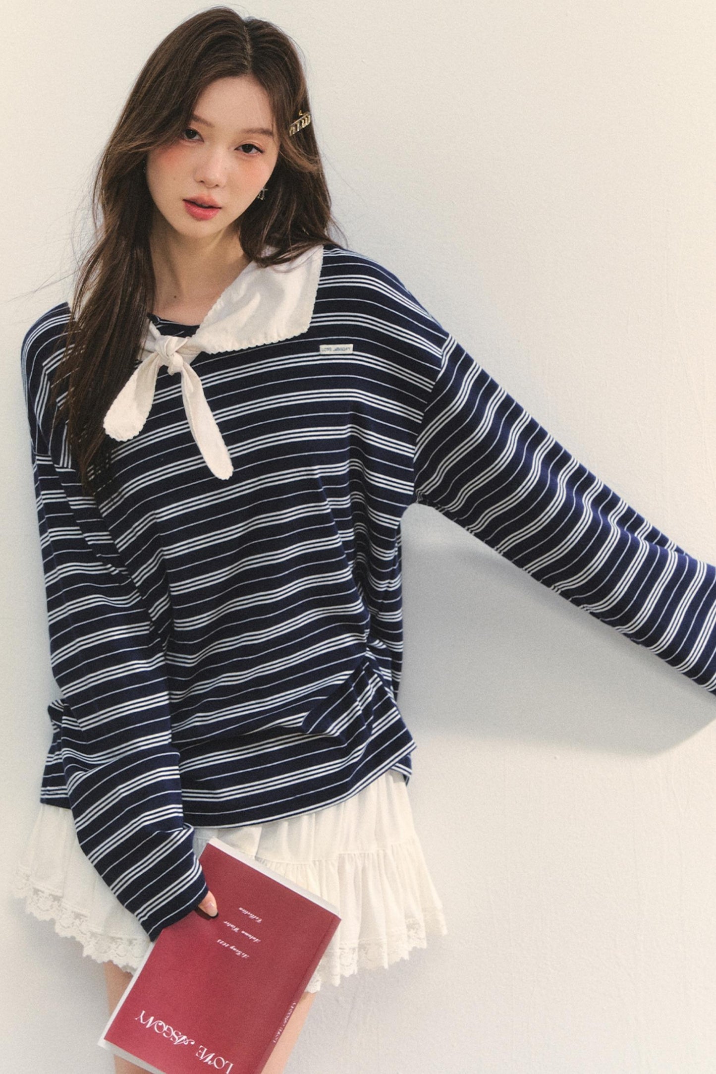 Striped Long Sleeve Top